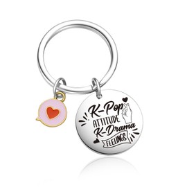 OWHOMS K Drama Gifts Kpop Gifts For Kpop Lovers Gifts Korean Keychain K-Pop Music Lover Keychain Kpop Stuff For Best Friend Jewelry Colleague Keychain Kpop Merch Korean Drama Fans Jewelry