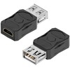 tunghey 5Pack USB 2.0 A Female to Micro USB Female