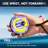XMALL Torque Ball Hand Exerciser, Grip Strength Trainer, Forearm Strengthener,