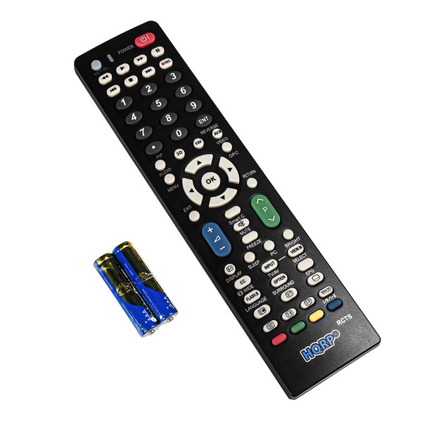 HQRP Remote Control fits Sharp GA759WJSA RRMCGA759WJSA LCD LED HD