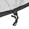 Baogu Cover for round patios, fire pit covers (3XL (148