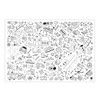 Creative Pack 4 x Colouring Paper Tablecloths, Small Painting Blanket