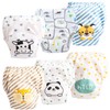 6 Pack Potty Training Pants for Boys Girls, Learning Designs