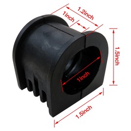 Rear Stabilizer Bar Bushings Fit for 2010-2017 Polaris Ranger 800