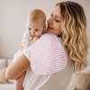 Benoxine 2-in-1 Burp Cloths and Baby Bibs - 6 Pack