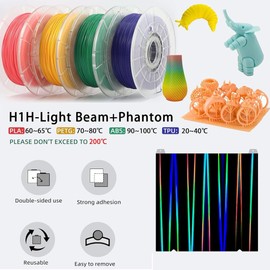 Aswalling K1 K1C Build Plate 235x235mm-Build Plate Spring Steel Print Bed for K1/ K1C/-3 S1/ 5 S1/ 3 S1 Pro/A