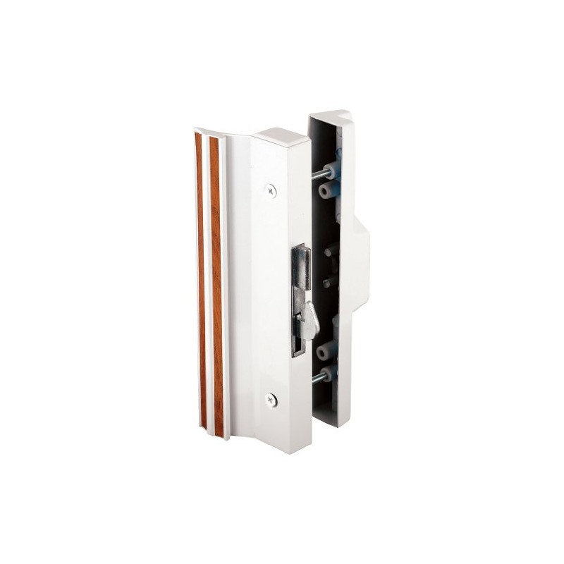Prime-Line Products C 1118 Anti-Lift Sliding Door Handle Set, White