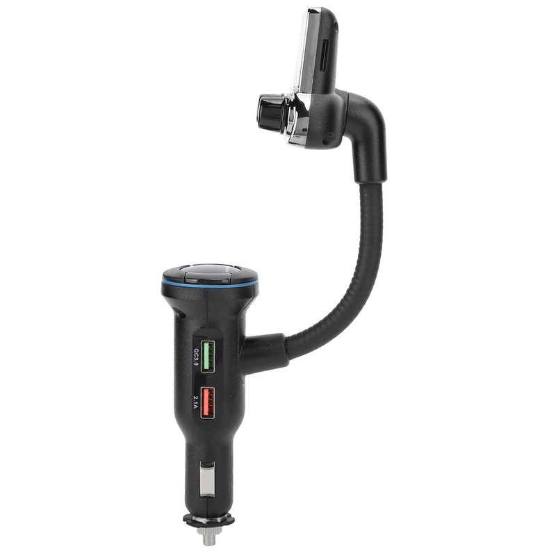 BT14 Bluetooth 5.0 FM Transmitter QC3.0 USB Charger OneKey Handsfree