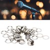 10Pcs XLR Male Socket 4 Pin Metal Panel Mount Male