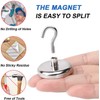 LOVIMAG 100LBS Heavy Duty Magnetic Hooks, Strong Neodymium Magnet Hooks