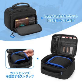 Trunab Case Storage Bag for Sony Mirrorless Camera A6000 A6300 A6400 A6500 A6600 A6700 Sony A6 Series Camera Case