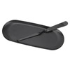 Candle Holder Tray with Wick Dipper Decorative Oval Shape Mattee