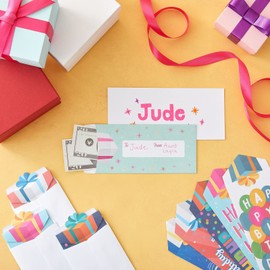 36 Pack Bulk Happy Birthday Money Envelopes for Cash Gifts, Coins, Checks (4 x 7 In)