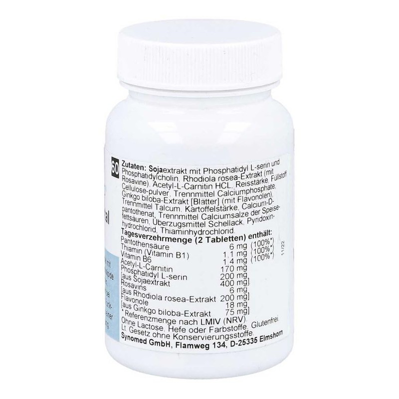 Basis-Mental Tablets, 60 Tablets (43.2 g)