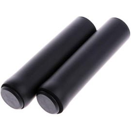 A Pair Black Bike Handlebar Grips Cover,Non-Slip Soft Foam Silicone Sponge Handle Bar Grips Handlebar Cover,Sponge Grips Handlebar Sleeves for Bike Scooters,Handlebars, Headsets and Stems