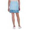 Stella Parker Women's Flutter Skort with Pockets, Misty Blue, Large