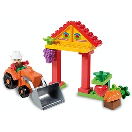 Unico 8523 Kleinbauernhof Bauernhof Kleine Baukasten, Sortiert, S