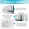 Bath Plug Closure, Drain Plug for Sink, Stainless Steel Plug