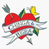 Chinga La Migra Corazã³N Bumper Sticker Vinyl Decal 5"