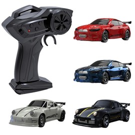 1:64 RC Drift Car, 1 Box Mini Drift RC Car, 2.4g Remote Control Sports Car, RC Racing Drift Car with Lights, Hobbies Ideas, Driving Toy, RC Cars for Adults, Home Decor:_Red_1 box