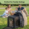 Morpilot Expandable Cat Carrier Backpack for Small Dogs & Cats