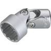 Hazet 880G Hinged Socket Spanner Insert Outer Double Hexagonal Traction