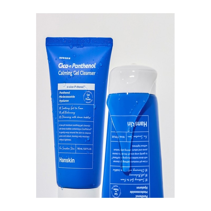 Cica Panthenol Calming Gel Cleanser 150ml x 2 / 시카