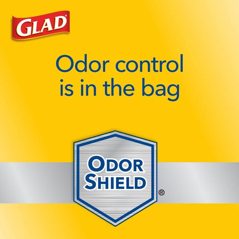 Glad Trash Bags, ForceFlex Tall Kitchen Drawstring Garbage Bags -