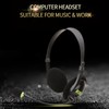 Gaming Headset Over Ear Head Mounted Wired Headphones with Mic