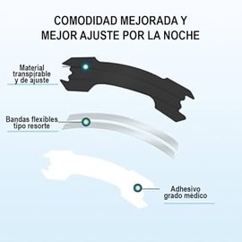 30 Tiras Nasales Extra Fuertes, Color Negro, 30 Unidades. ¡Respira mejor, ronca menos, duerme mejor y vive más feliz! (REGULAR)