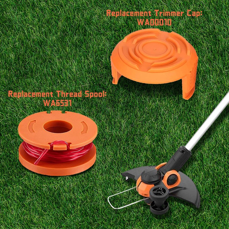 20 + 2 Pieces Grass Trimmer Spool for W-o-r-x Grass