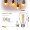 S14 Replacement LED Light Bulbs, Shatterproof & Waterproof 2W S14