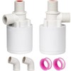 PACIOCEAN 2PCS Automatic Float Valve Water Level Controller Automatic Fill