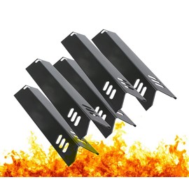 Adviace Bigbox Grill Heat Shield Plate for Backyard Grill BY13-101-001-12, BY13-101-001-13, GBC1460W, GBC1461W, 15 inch Burner Cover for Dyna-Glo DGF510SBP, DGF493BNP, Uniflame, BHG Grill (5 Packs)