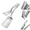 KICHOUSE Practical Cooking Tool Multi-use Frying Shovel Spatula Tong Stainless