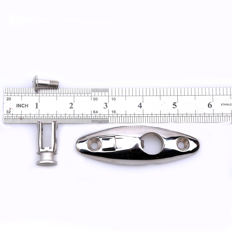 Mxeol Bimini Swivel Mount Quick Release Hinge Stainless Steel Pair