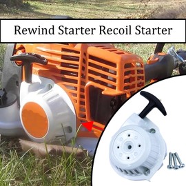 daydmaly Rewind Starter Recoil Starter Fit for Stihl FS94R KM94R HL91K HL94 HL94K FS94 KM94 HL91 FS94C FS94RC,Trimmer Starter for Replaces 4149 190 4001