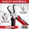 ARROW Snap Ring Pliers Set, 4-Piece Internal/External Circlip Tool Kit