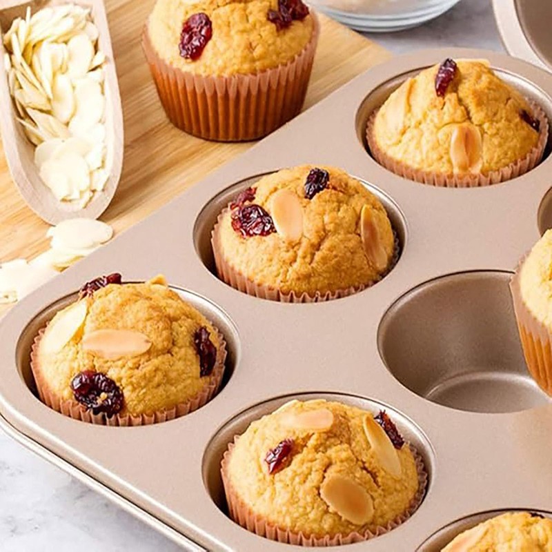 SYGELER 100pcs Cupcake Wrapper Liners for Baking, Natural Muffin Liners,