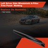76837-9DD0A Left Driver Side Windshield A Pillar Trim Panel Molding