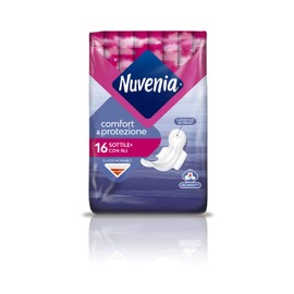 nuvenia Damenbinden mit Flügeln, normal mit SecureFit – 16 Stück