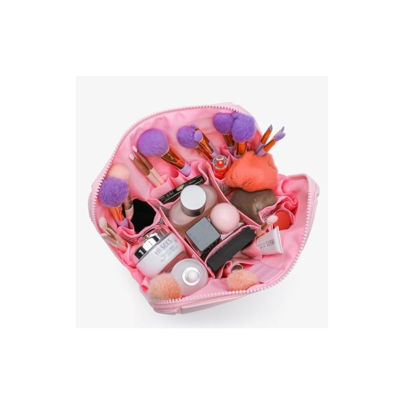 Makeup Brush Holder Travel, Compact Lightweight Accessory for Travel and