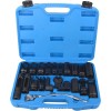 8milelake 21Pcs Oxygen O2 Sensor Socket Set Oil Pressure Sending Unit Socket Automotive