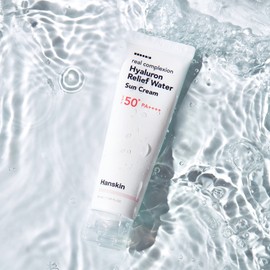 Hanskin Hyaluronic Relief Moisturizing Cream 50ml + Water Moisture Sun Cream 50ml SPF50 / 한스킨 히알루론 릴리프 수분크림 50ml + 워터 수분 선크림 50ml SPF50