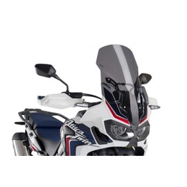 16-19 HONDA CRF1000L: Puig Touring Windscreen (DARK SMOKE)