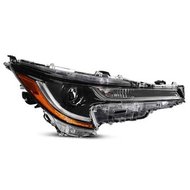 CAAP DRIVEN Right Passenger Side Projector Headlight Compatible with 2020-2023 Toyota Corolla Base/L/LE Sedan CAAP-0152-OEM-HL-R
