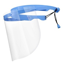 NatoGears Adjustable Anti-fog Dental Full Face Shield with 10 Protective Replaceable Plastic Film