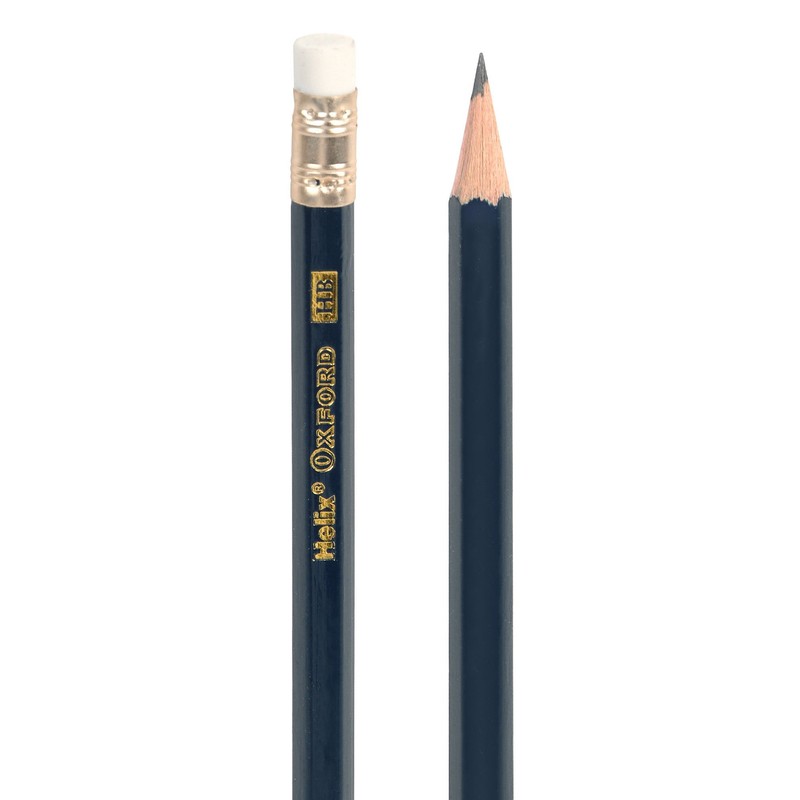 Helix Oxford HB Grade Drawing/Writing Pencils - Pack of 12