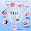 Nail Drill Bits, 6 Pieces Nail Drill Set, Nail Cutter