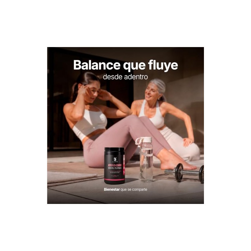 Myo Chiro Inositol 120 Días Consumo Mezcla Platinum 492 Gramos